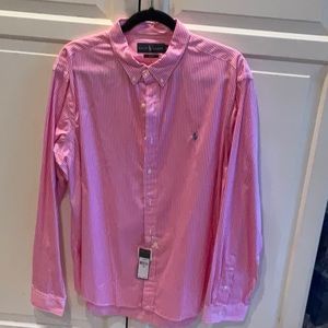 NWT Men’s slim fit XL Polo dress shirt